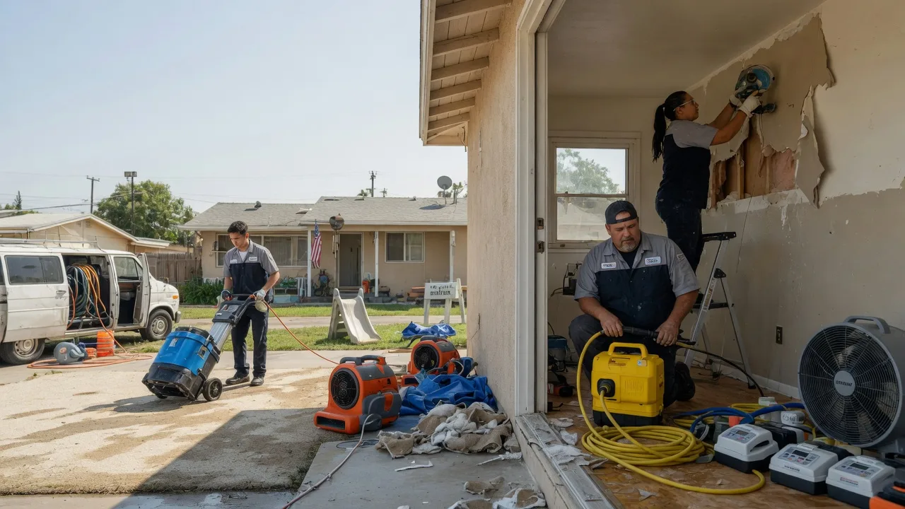 Water Damage Restoration in Depew, OK near me